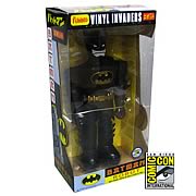 Batman Black Metallic Suit Robot Vinyl Figure, Not Mint